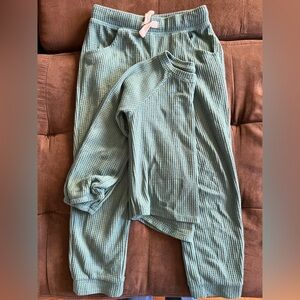 Cat & Jack Kids Thermal Lounge Set Size S 6/6X